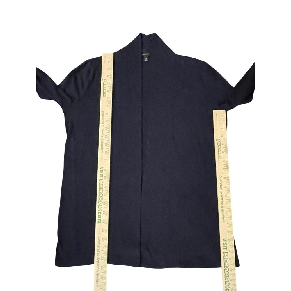 Talbots Cardigan Womens XS Used Open Front Dark Blue - Picture 10 of 10